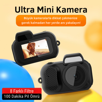 Ultra Mini Taşınabilir Kamera